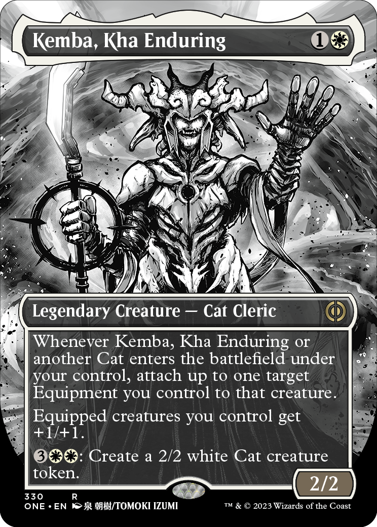 Kemba, Kha Enduring (Variant) - Phyrexia All Will One Spoiler
