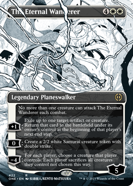 The-Eternal-Wanderer-(Variant)---Phyrexia-All-Will-One-Spoiler