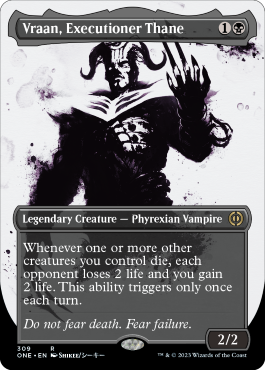 Vraan, Executioner Thane (Variant) - Phyrexia All Will One Spoiler