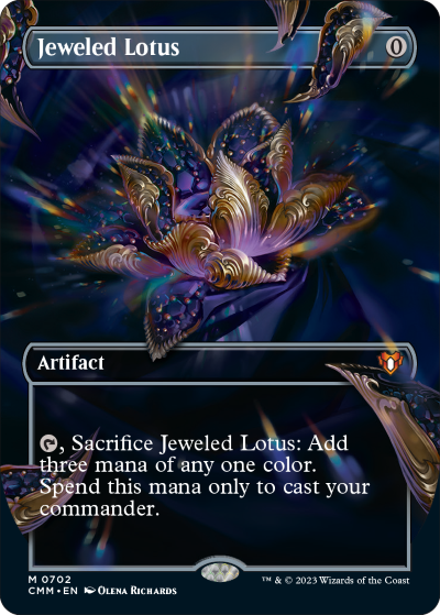 Jeweled Lotus (Variant) - Commander Masters Spoiler