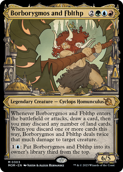 Borborygmos-and-Fblthp-(Variant)---March-of-the-Machine-Spoiler
