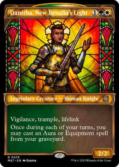 Danitha,-New-Benalia's-Light-(Variant)---March-of-the-Machine-Aftermath-Spoiler