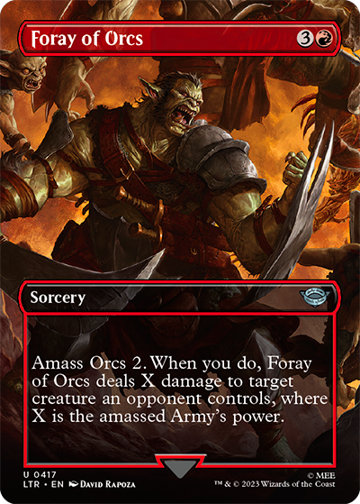 Foray of Orcs (Variant) - Lord of the Rings Tales of Middle-earth Spoiler