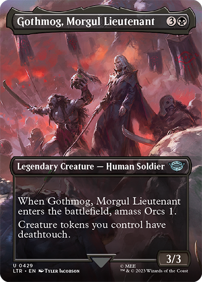 Gothmog, Morgul Lieutenant (Variant) - Lord of the Rings Tales of Middle-earth Spoiler