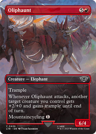 Oliphaunt (Variant) - Lord of the Rings Tales of Middle-earth Spoiler