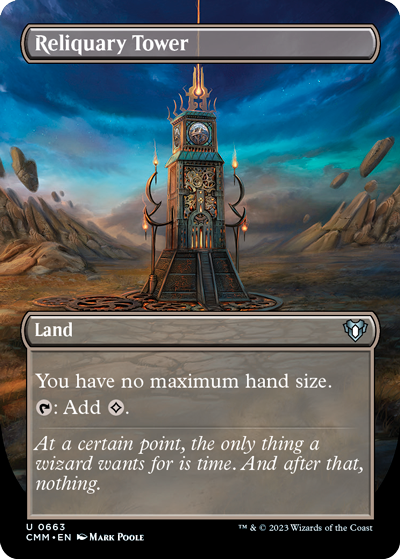 Reliquary-Tower-(Variant)---Commander-Masters-Spoiler