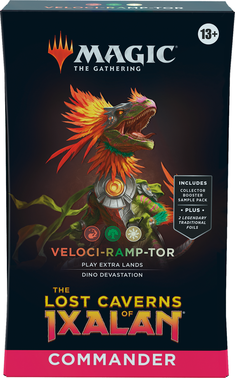 The Lost Caverns of Ixalan Veloci-Ramp-Tor Commander Deck