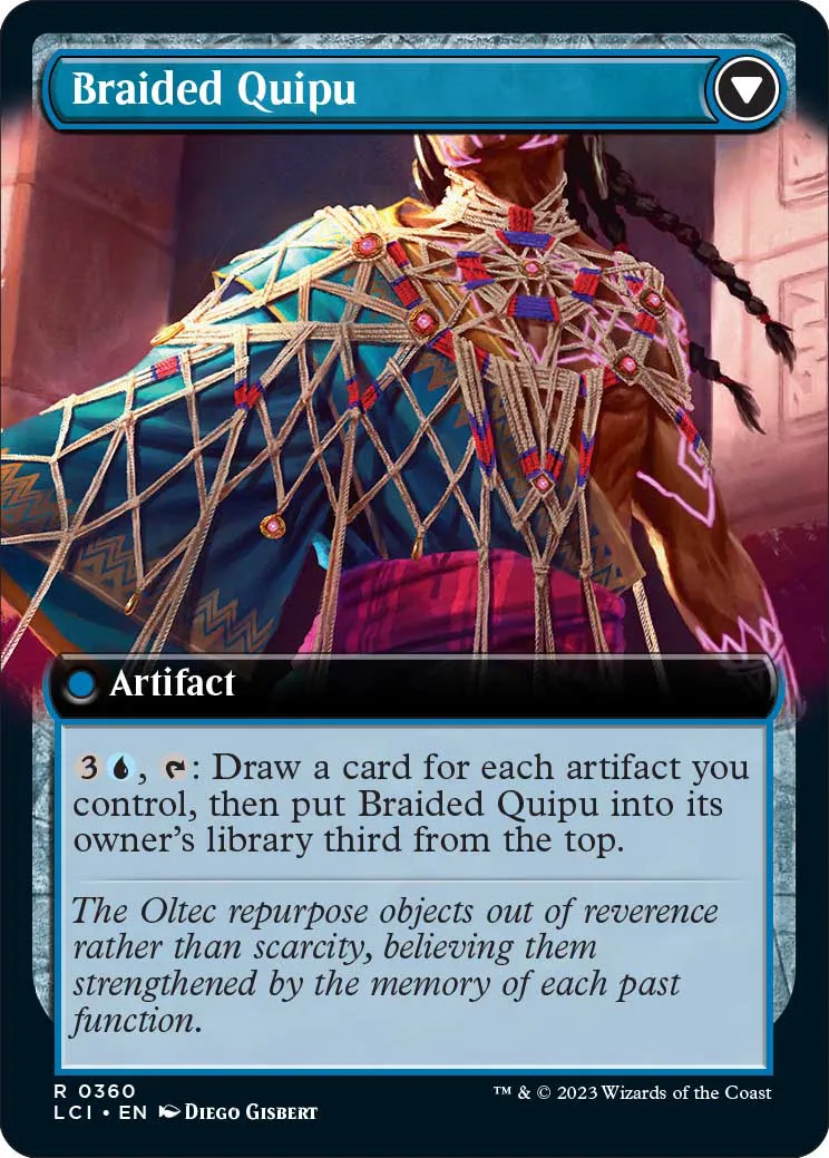 Braided Quipu