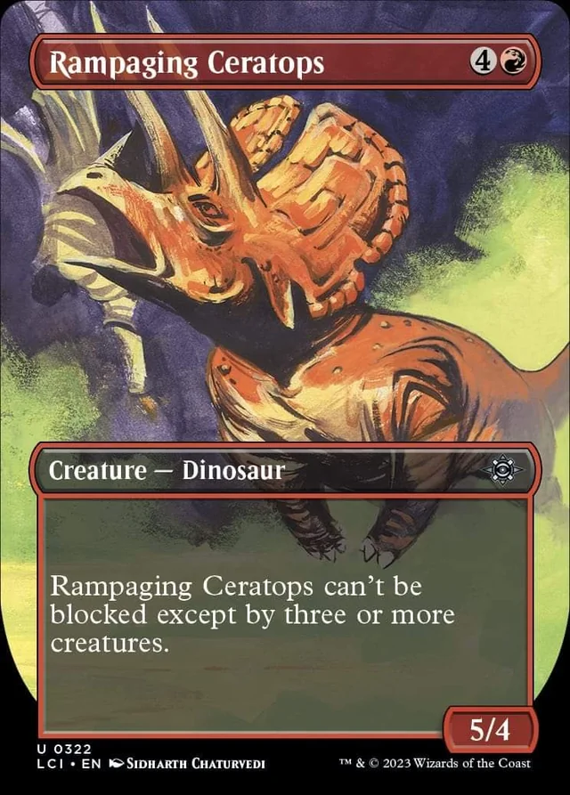 Rampaging Ceratops (Variant)