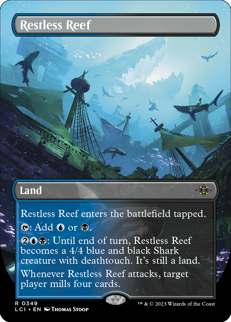 Restless Reef (Variant) - The Lost Caverns of Ixalan Spoiler