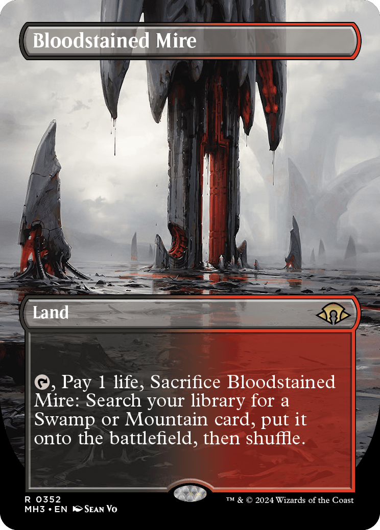 Bloodstained Mire (Variant) - Modern Horizons 3 Spoiler