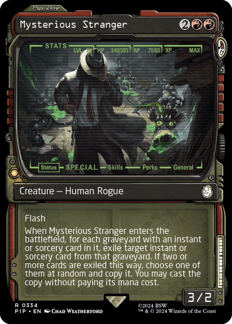 Mysterious Stranger 2 - Fallout Spoiler