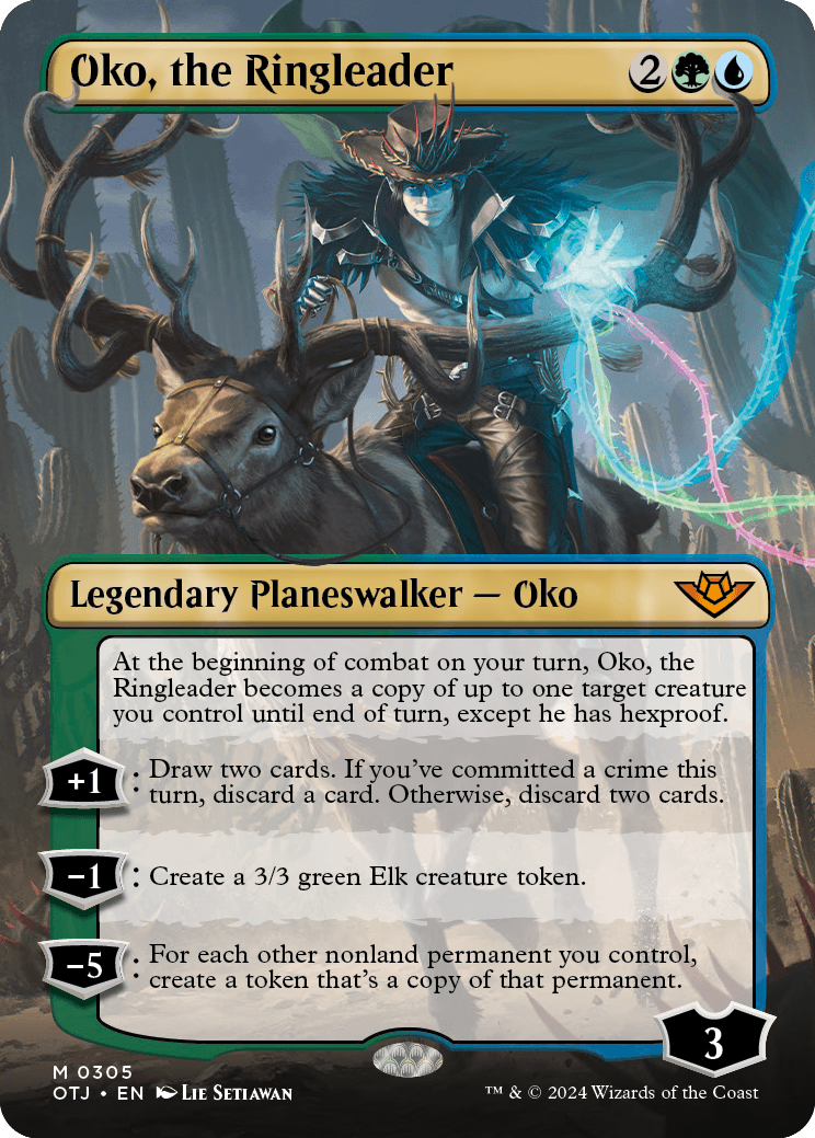 Oko, the Ringleader (Variant) 2 - Outlaws of Thunder Junction Spoiler