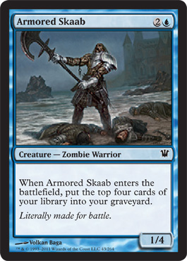 Innistrad Visual Spoiler - Armored Skaab