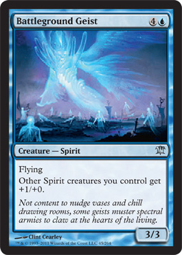 Innistrad Visual Spoiler - Battleground Geist