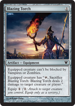 Innistrad Visual Spoiler - Blazing Torch