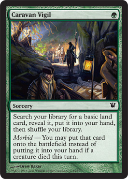 Innistrad Visual Spoiler - Caravan Vigil