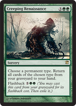 Innistrad Visual Spoiler - Creeping Renaissance