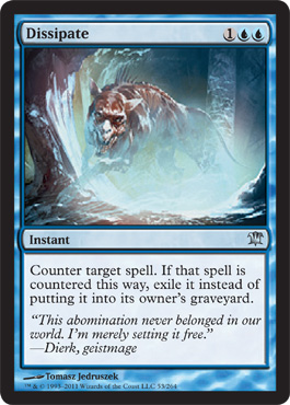 Innistrad Visual Spoiler - Dissipate