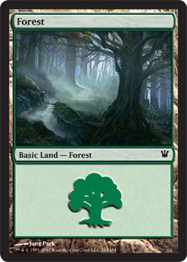 Innistrad Visual Spoiler - Forest 02