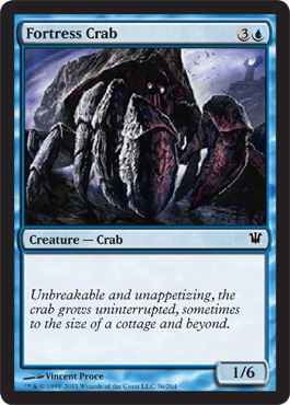 Innistrad Visual Spoiler - Fortress Crab