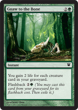 Innistrad Visual Spoiler - Gnaw to the Bone