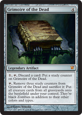 Innistrad Visual Spoiler - Grimoire of the Dead