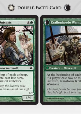 Innistrad Visual Spoiler - Grizzled Outcasts (Krallenhorde Wantons)