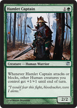 Innistrad Spoiler - Hamlet Captain