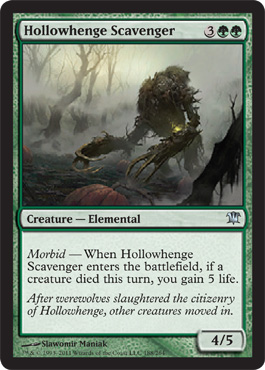 Innistrad Visual Spoiler - Hollowhenge Scavenger