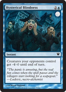 Innistrad Visual Spoiler - Hysterical Blindness