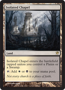 Innistrad Visual Spoiler - Isolated Chapel