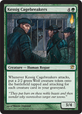 Innistrad Visual Spoiler - Kessig Cagebreakers