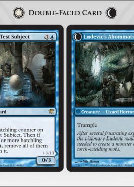 Innistrad Visual Spoiler - Ludevic’s Test Subject (Ludevic’s Abomination)