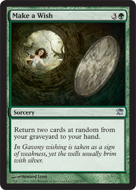 Innistrad Visual Spoiler - Make a Wish