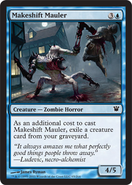 Innistrad Visual Spoiler - Makeshift Mauler