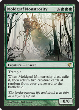 Innistrad Visual Spoiler - Moldgraf Monstrosity