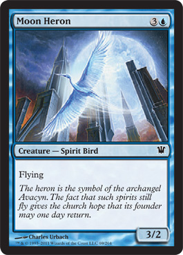 Innistrad Visual Spoiler - Moon Heron