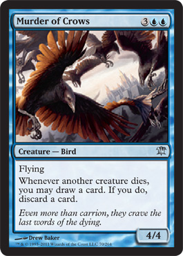 Innistrad Visual Spoiler - Murder of Crows