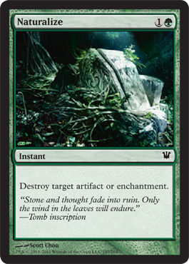 Innistrad Visual Spoiler - Naturalize