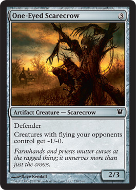 Innistrad Visual Spoiler - One-Eyed Scarecrow