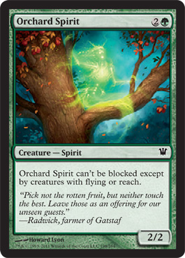 Innistrad Visual Spoiler - Orchard Spirit
