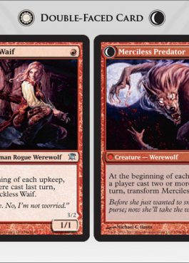 Innistrad Visual Spoiler - Reckless Waif (Merciless Predator)