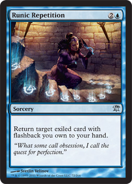 Innistrad Visual Spoiler - Runic Repetition