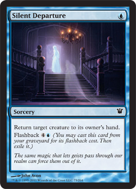 Innistrad Visual Spoiler - Silent Departure