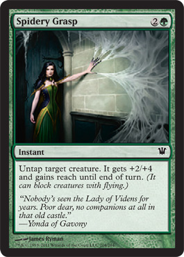 Innistrad Visual Spoiler - Spidery Grasp