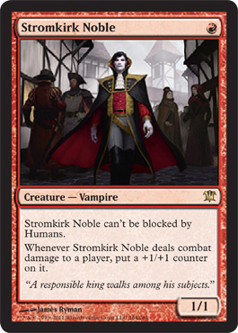 Innistrad Visual Spoiler - Stromkirk Noble