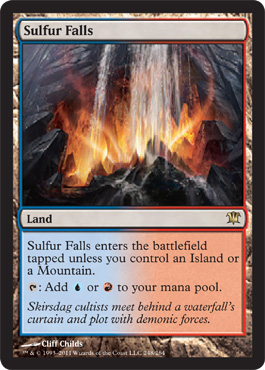 Innistrad Visual Spoiler - Sulfur Falls