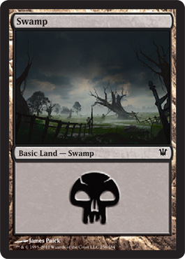 Innistrad Visual Spoiler - Swamp