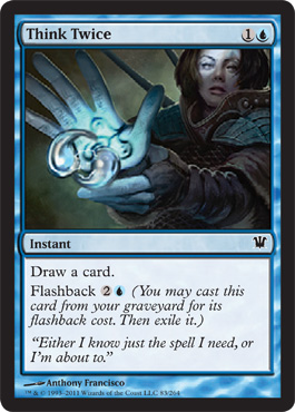 Innistrad Visual Spoiler - Think Twice